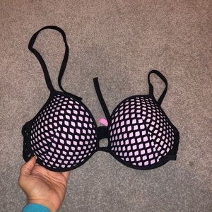 PINK bathing suit top
